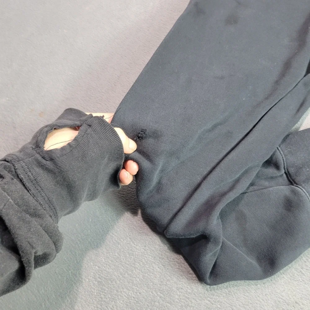 Nike Jogger Sweatpants Kids Size‎ L Black Fleece Futura Logo Athletic Sporty SEO